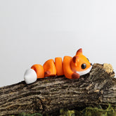 Flexi Friend Woodland Fox - Flexible 3D Printed Toy - The 3D Print Smiths